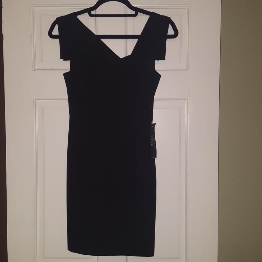 Black Halo Jackie O mini dress 0 - Picture 2 of 4